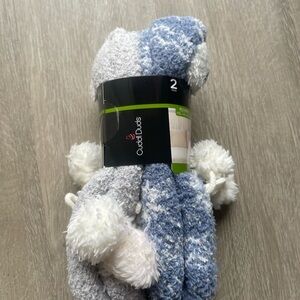 Cuddle Duds Slipper Socks NWT